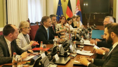 20 March 2023 The members of the Foreign Affairs Committee in meeting with the Chairman of the Committee on Foreign Affairs of the German Bundestag